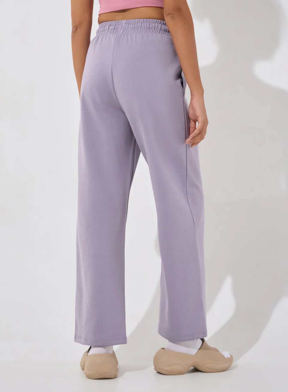 Women's Purple Ultra Luxe Tailored Trackpants - Image 6