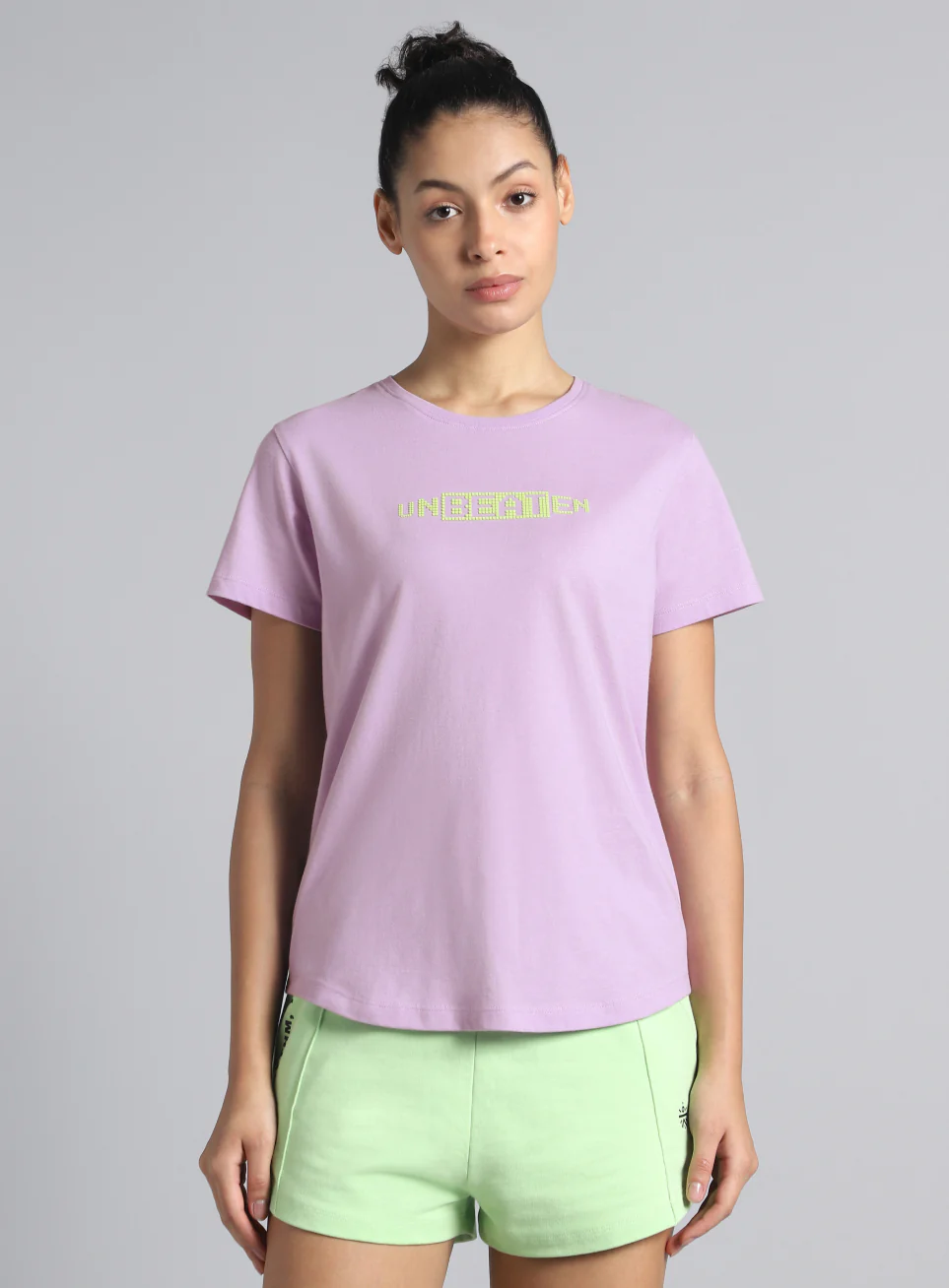 Women's Purple Unbeaten Graphic T-shirt - Image 4