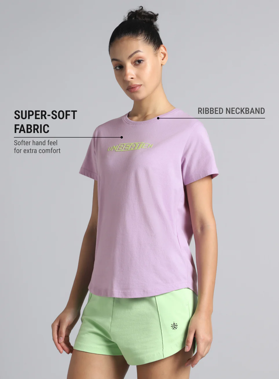 Women's Purple Unbeaten Graphic T-shirt - Image 5