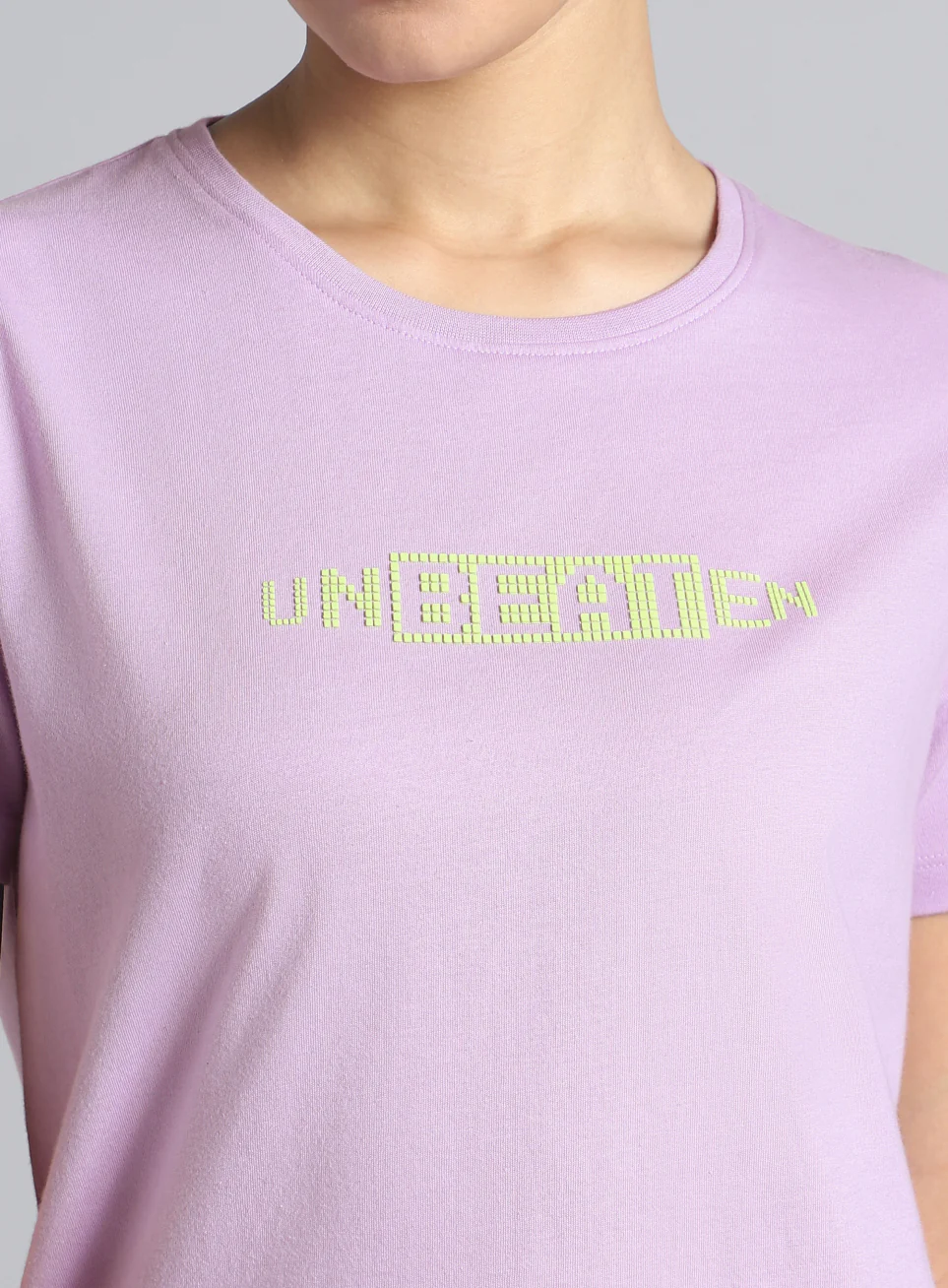 Women's Purple Unbeaten Graphic T-shirt - Image 7