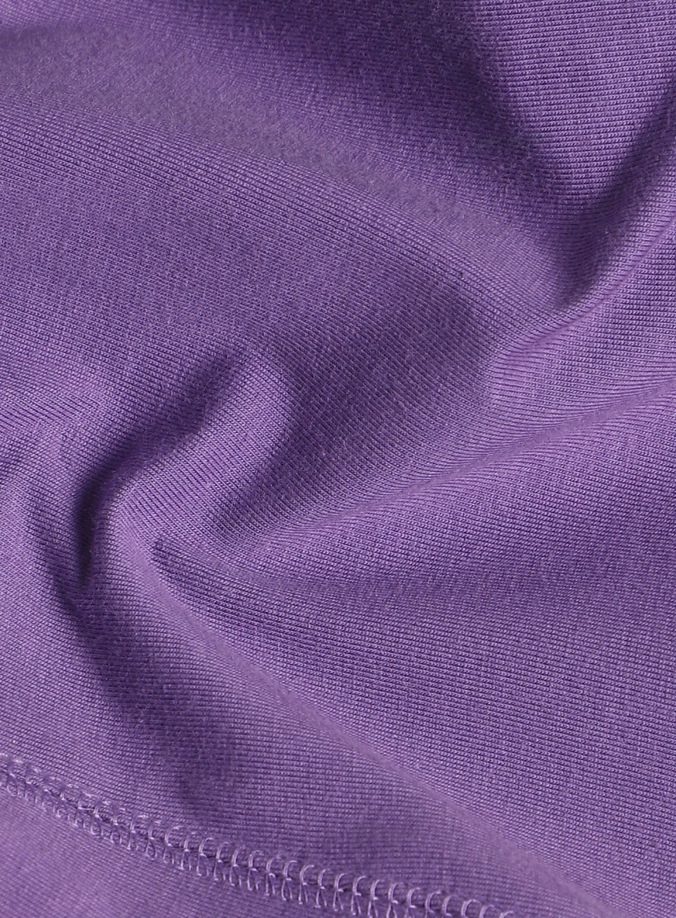 Women's Purple Yoga Flow Cotton Cropped Tights - Image 10