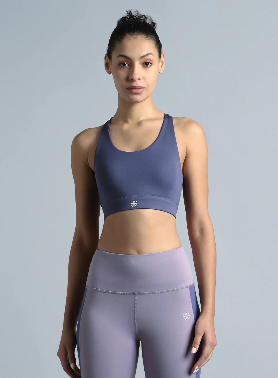 Women's Purple Yoga Flow High Support Bra - Image 4
