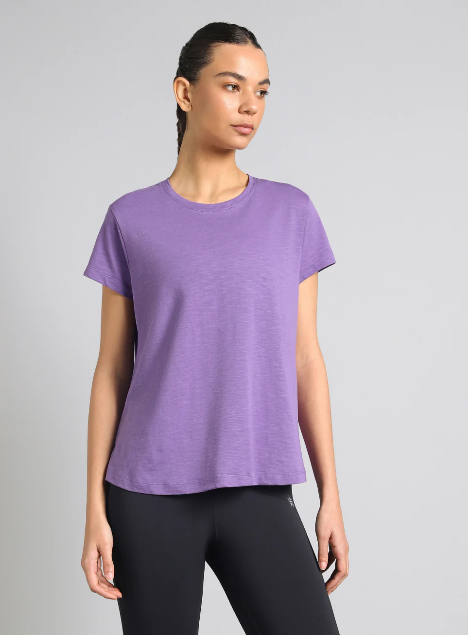 Women's Purple Yoga Flow Top - Image 4