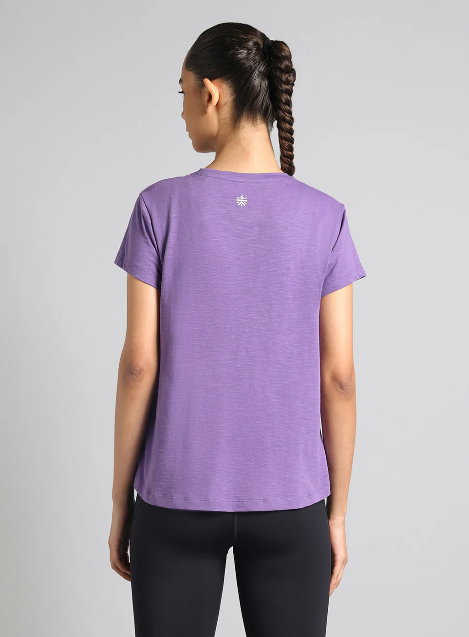 Women's Purple Yoga Flow Top - Image 6