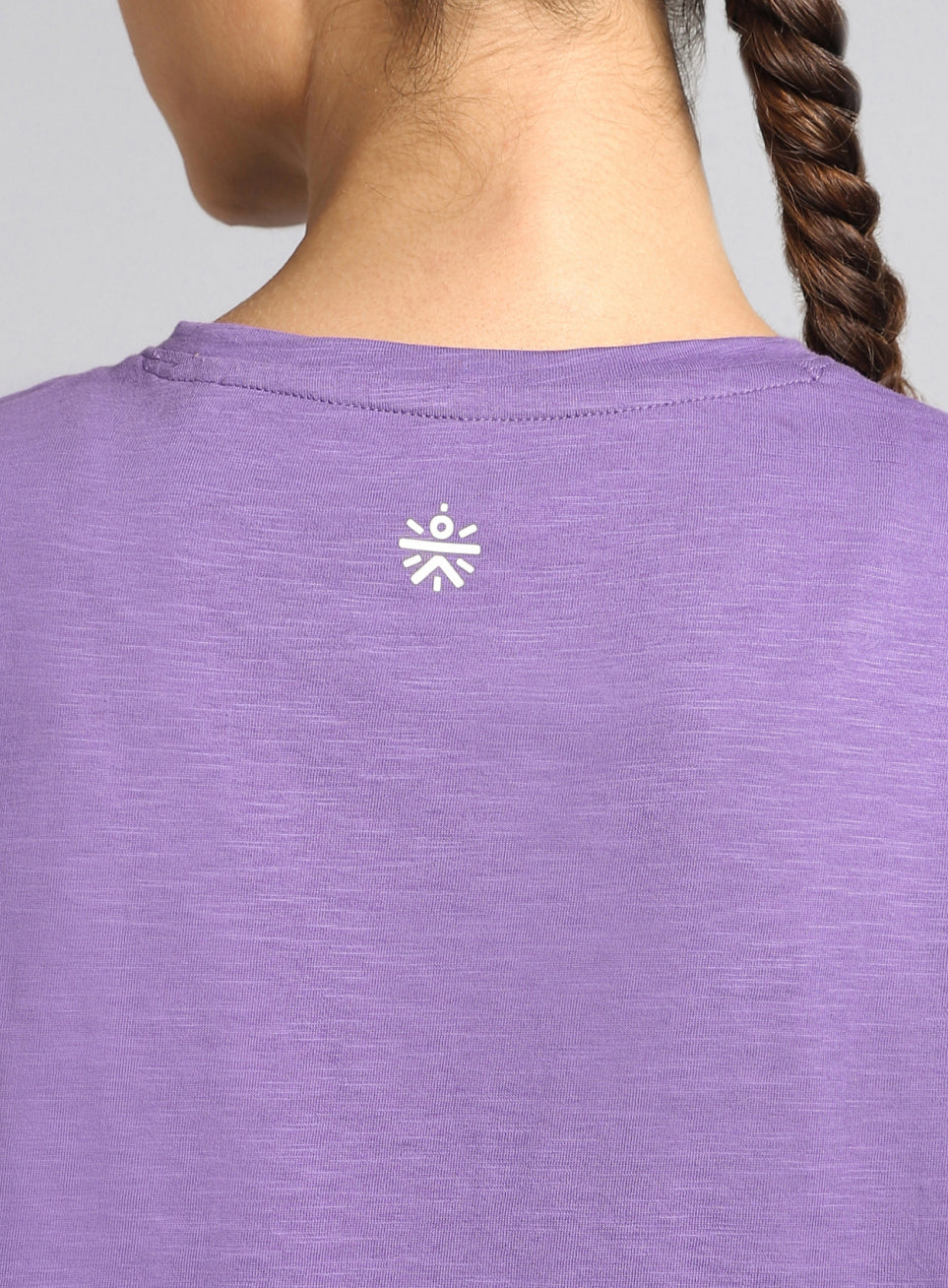 Women's Purple Yoga Flow Top - Image 8