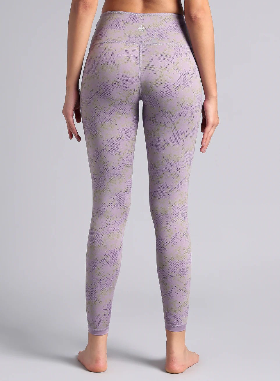 Women's Purple Yoga Reversible COMFlex Tights - Image 9