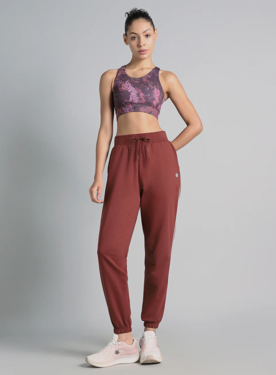 Women's Red Anyday Anywhere Joggers - Image 3