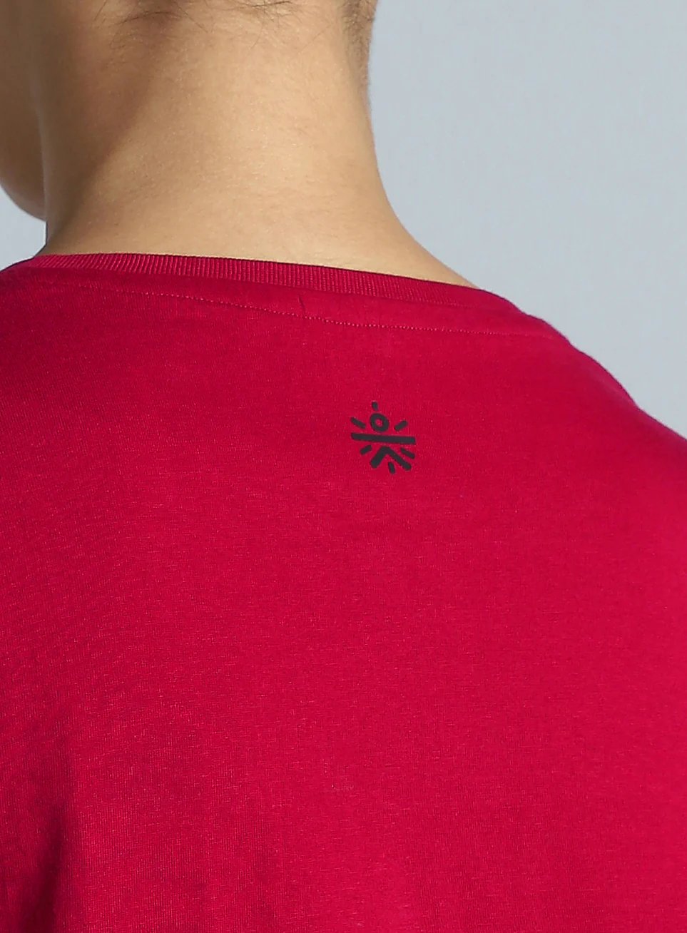 Women's Red Cult Printed T-shirt - Image 8