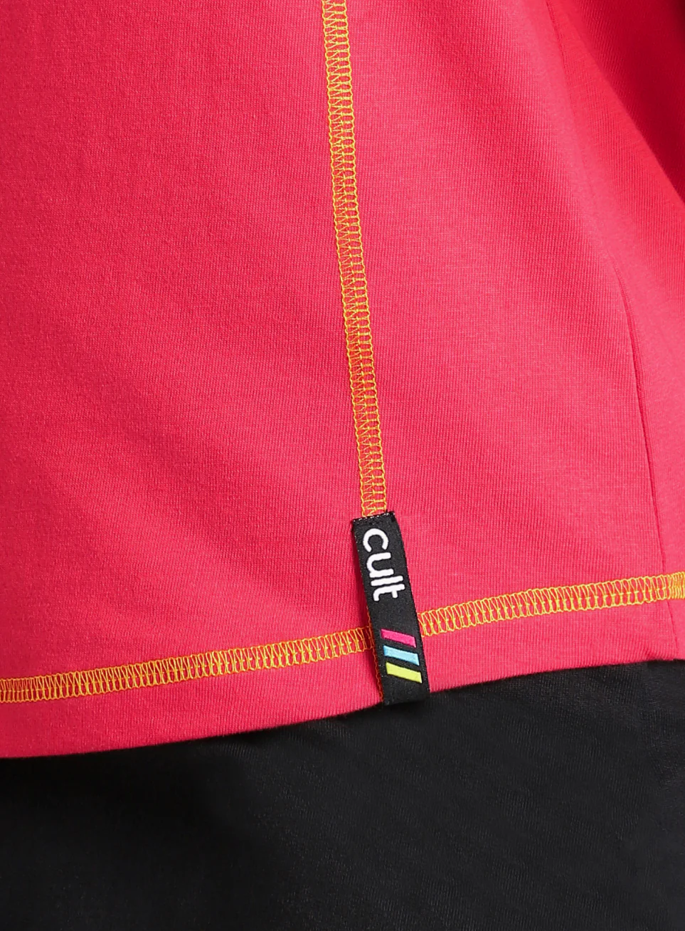Women's Red Power Line T-shirt - Image 8