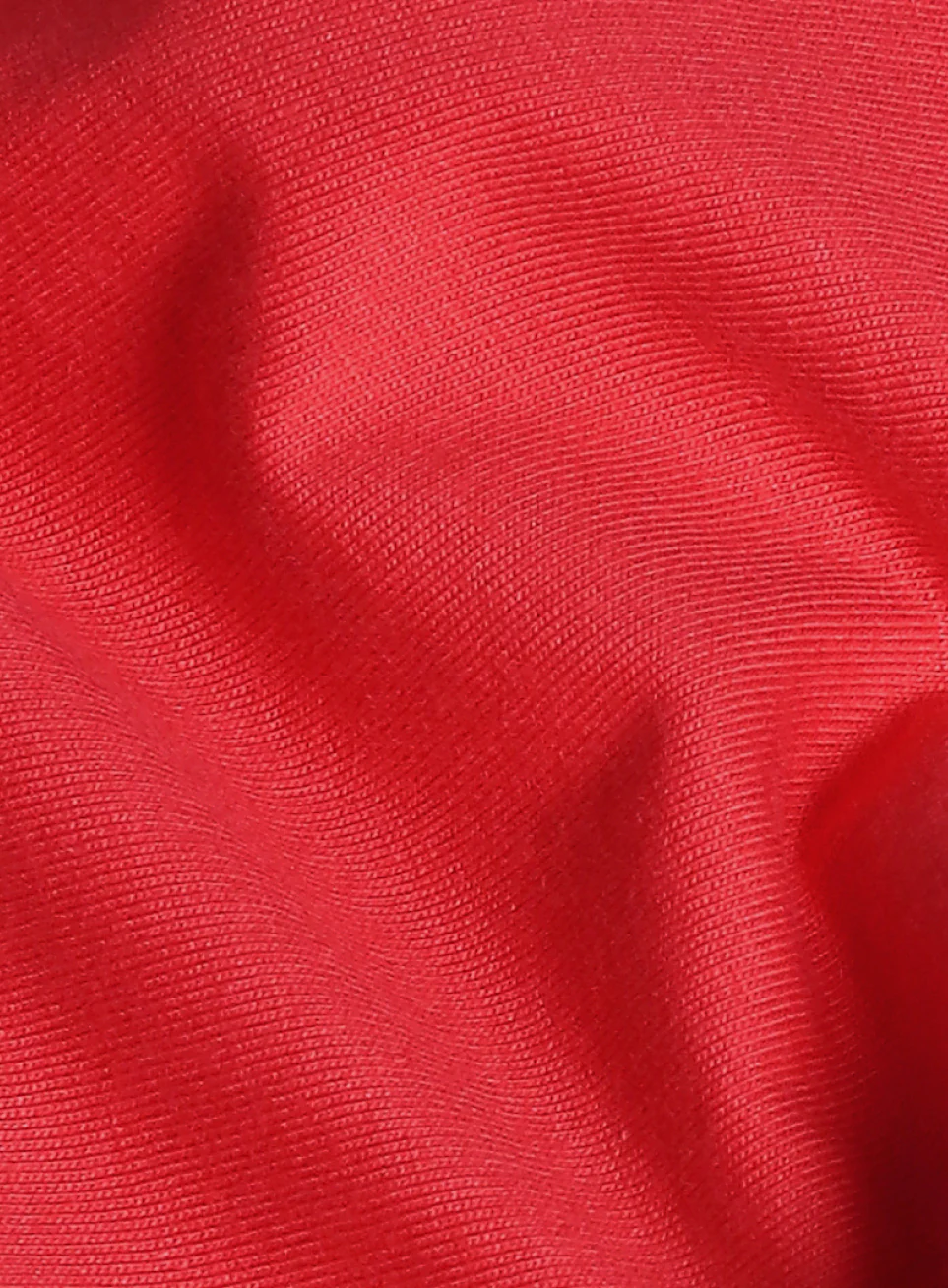 Women's Red Printed Oversized Fit T-shirt - Image 9
