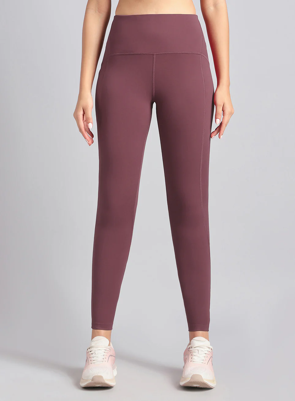 Women's Red Training Shape Shifter COMFlex Tights - Image 4