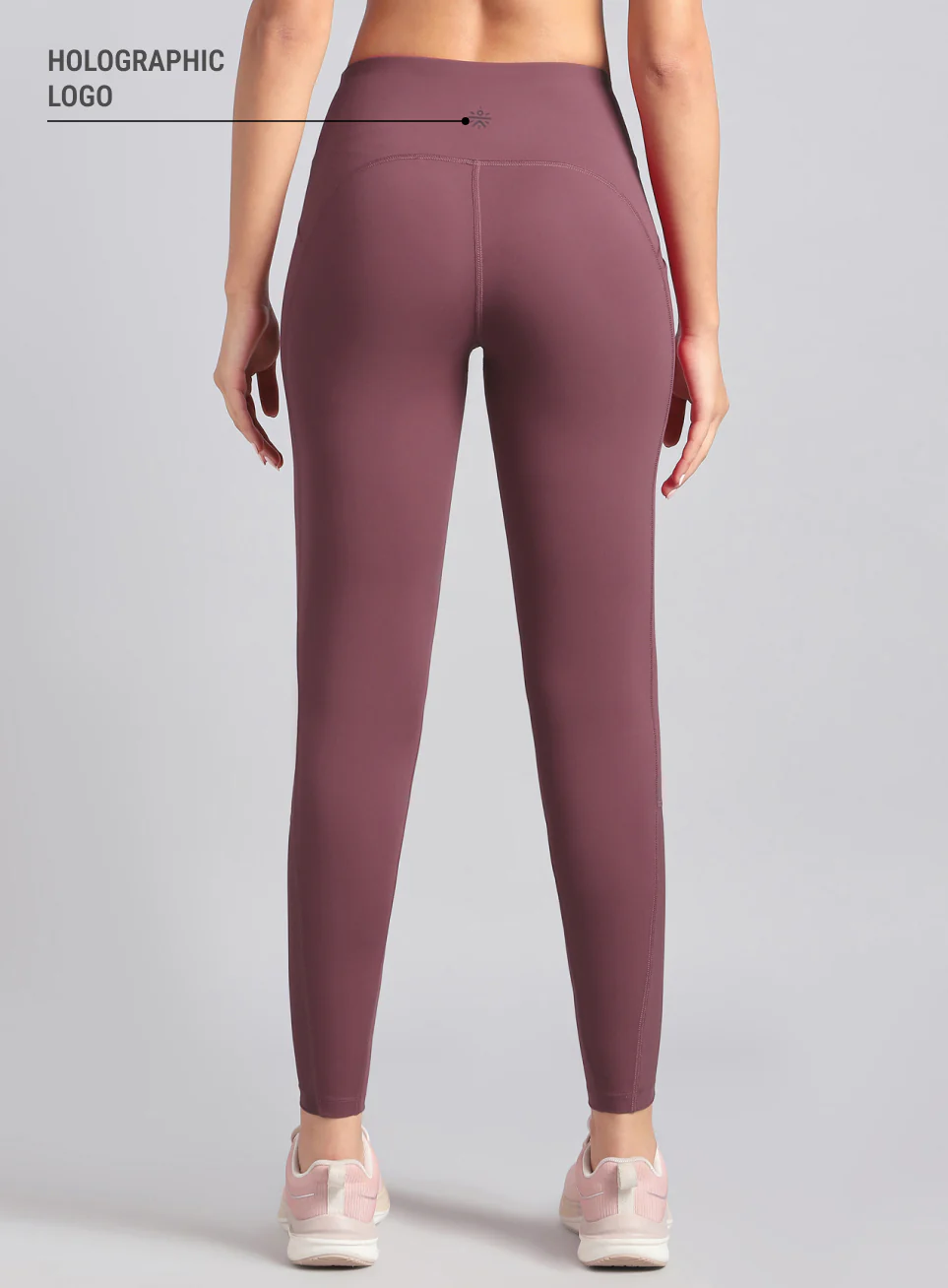 Women's Red Training Shape Shifter COMFlex Tights - Image 6