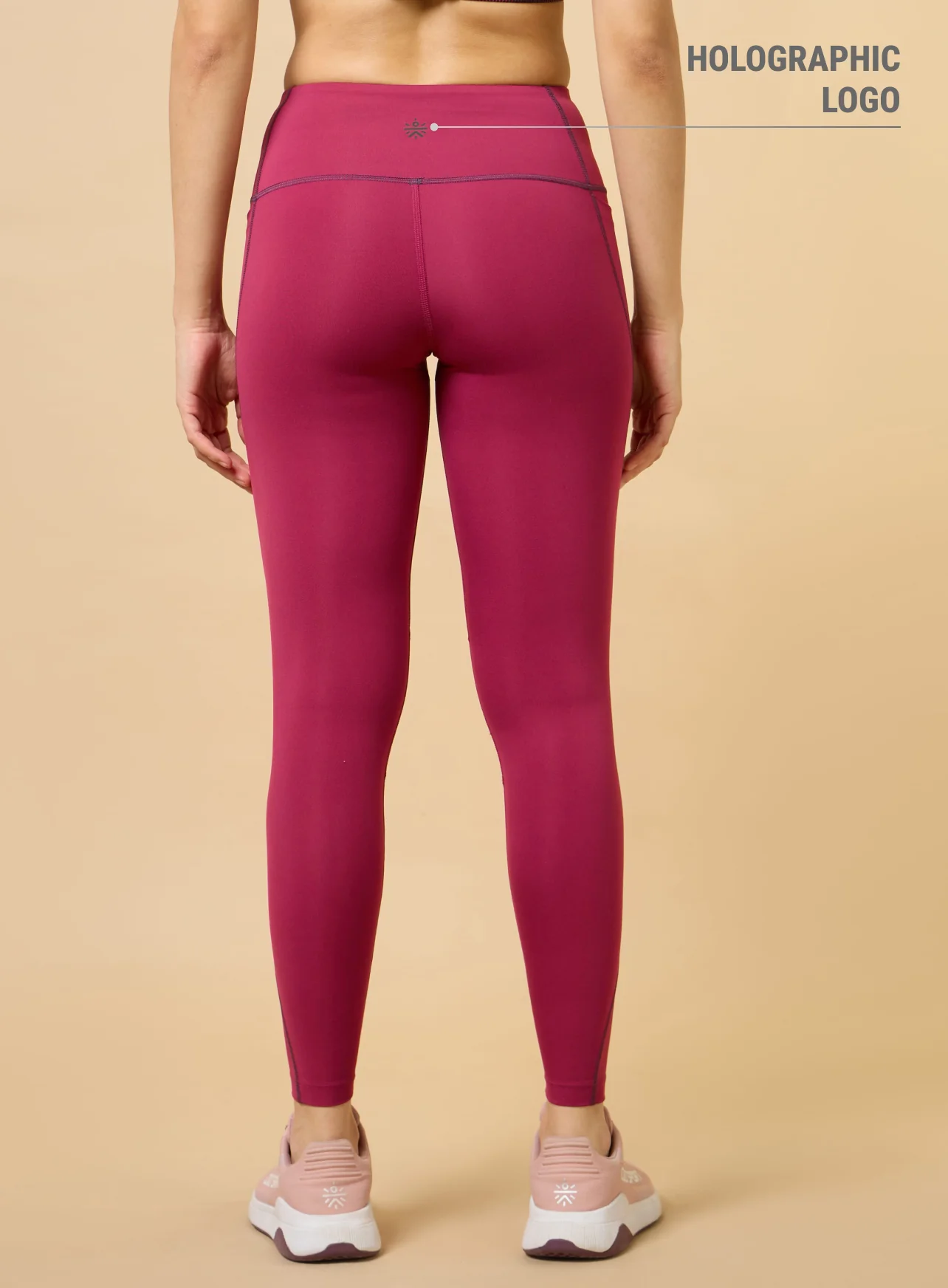 Women's Red True Performance Sculpted COMFlex Tights - Image 6