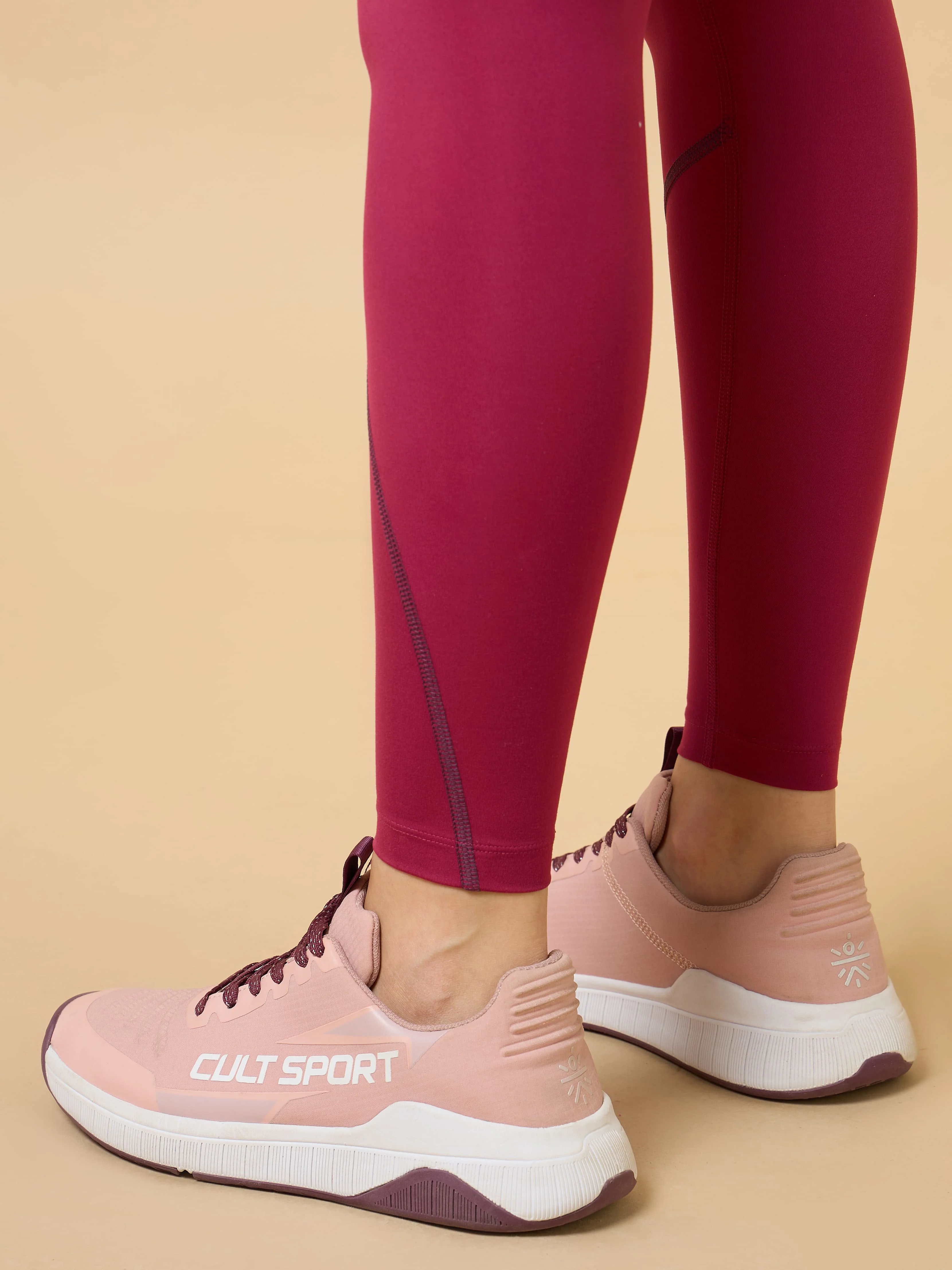 Women's Red True Performance Sculpted COMFlex Tights - Image 9