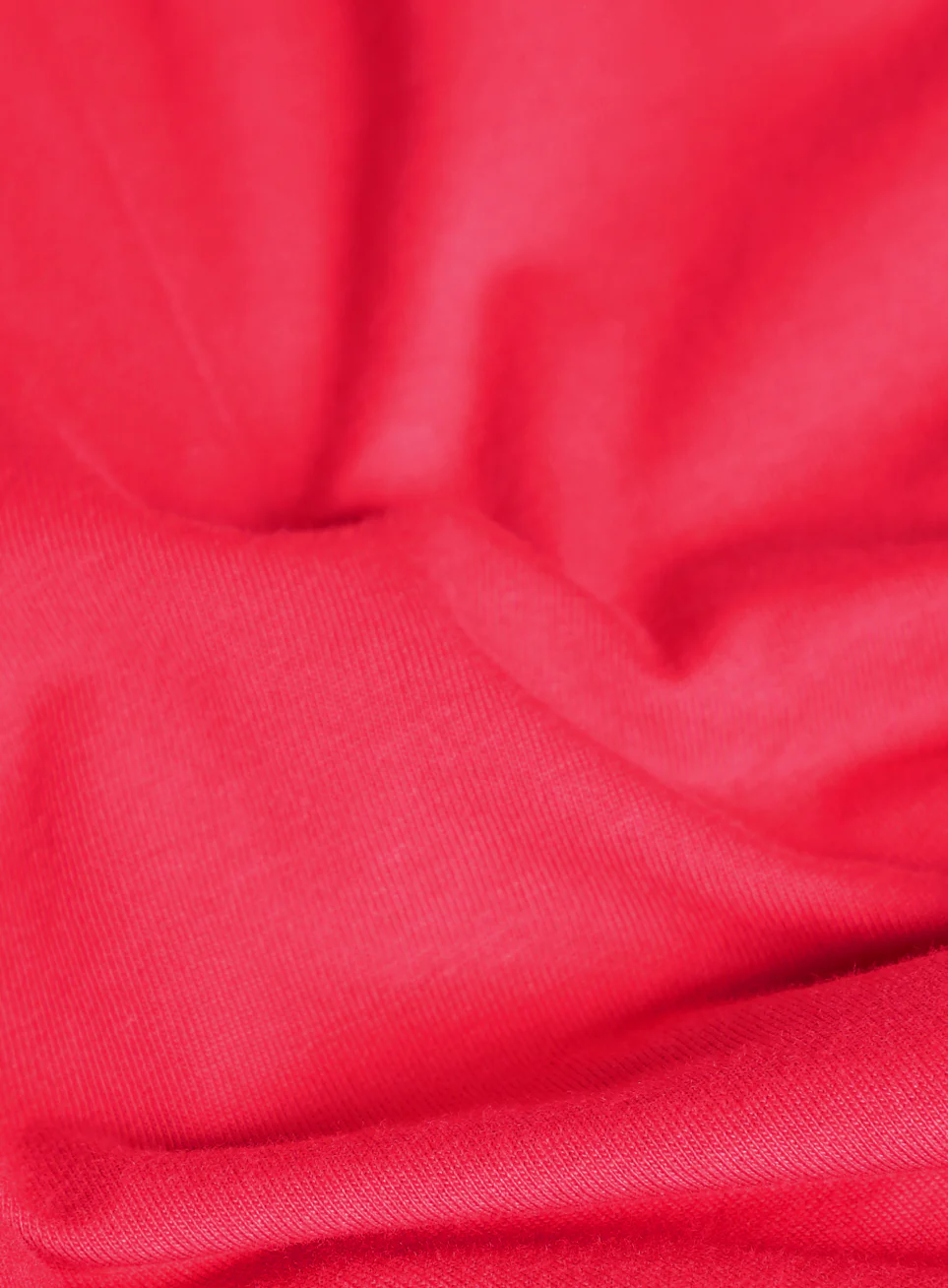 Women's Red Unity Boxy Crop Fit Top - Image 9