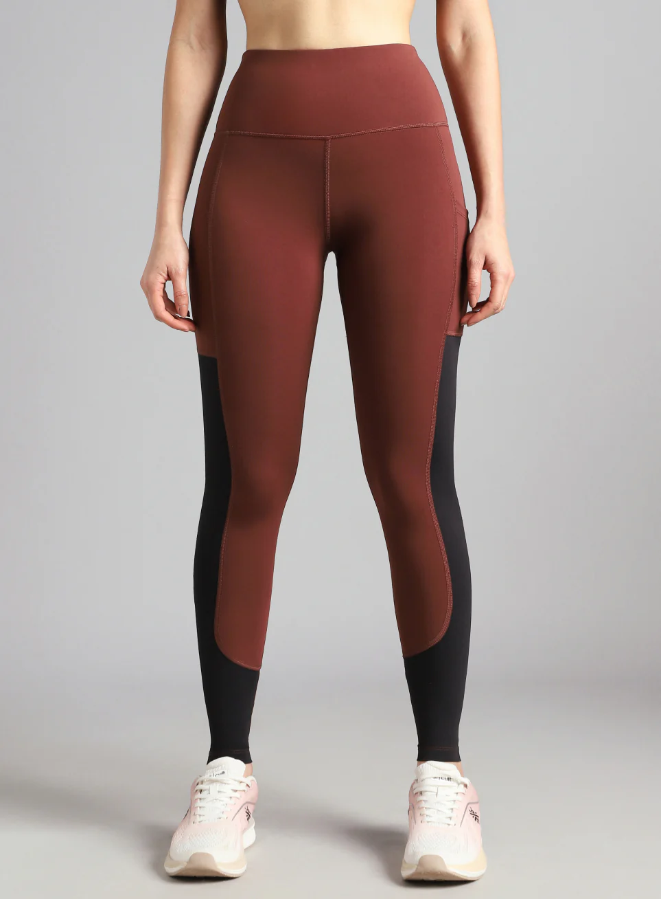 Women's Rust Dance Off Colourblock COMFLex Tights - Image 4