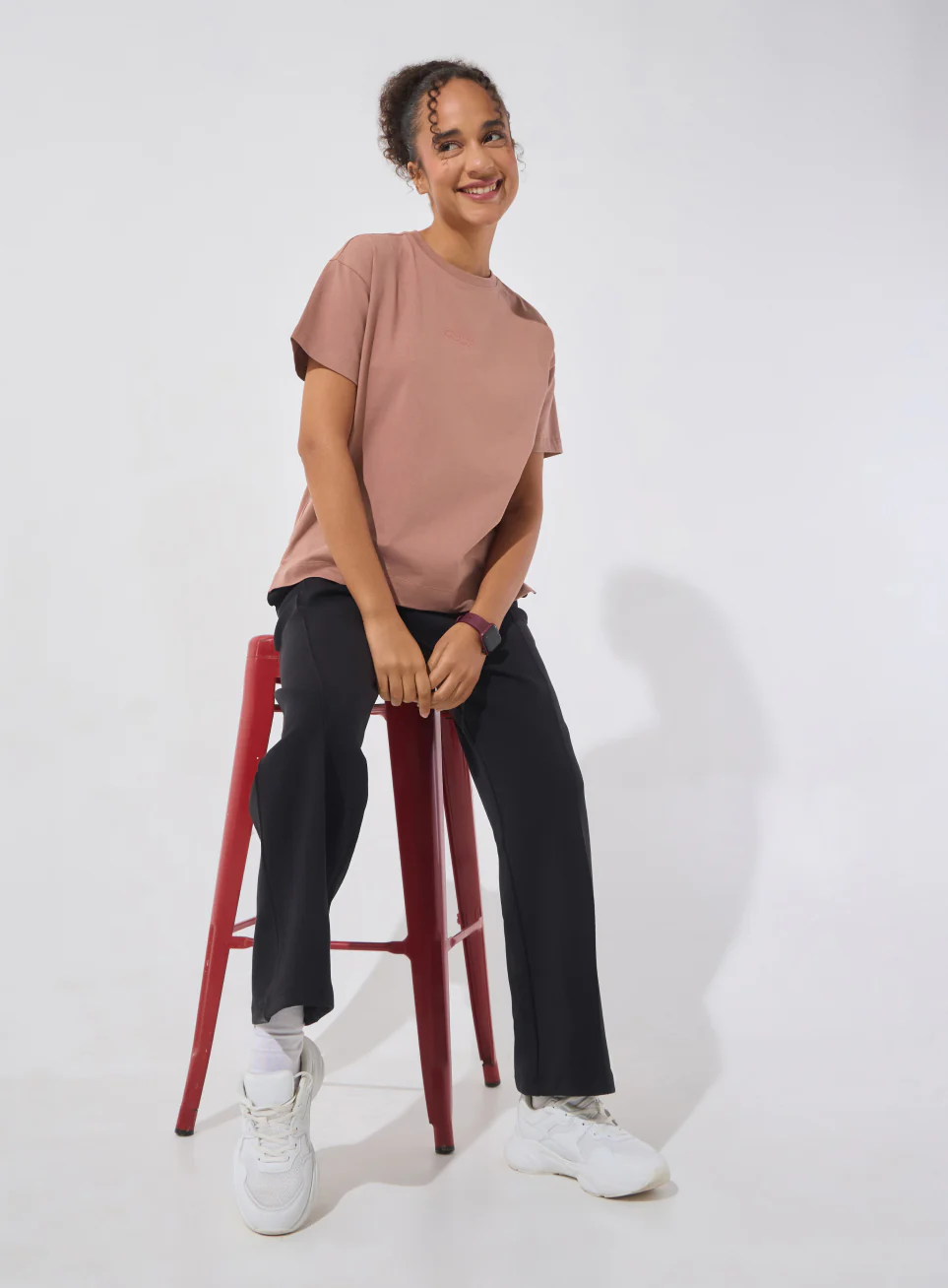 Women's Rust Soft Form Easy Fit Everyday T-shirt - Image 3