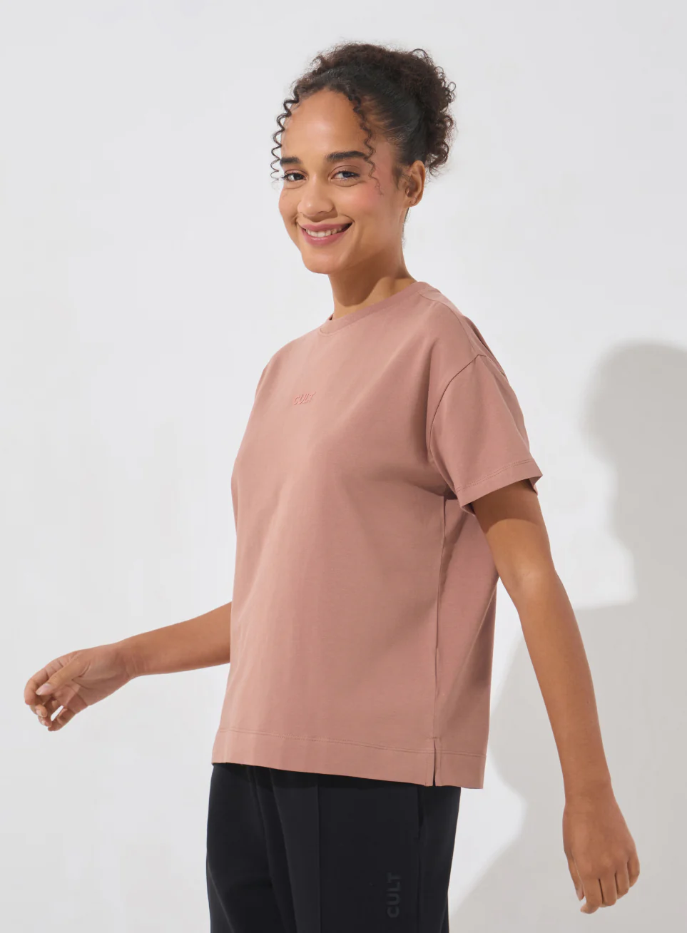 Women's Rust Soft Form Easy Fit Everyday T-shirt - Image 5