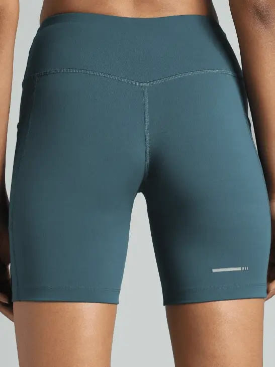 Women's Teal COMFlex Cycling Shorts - Image 9