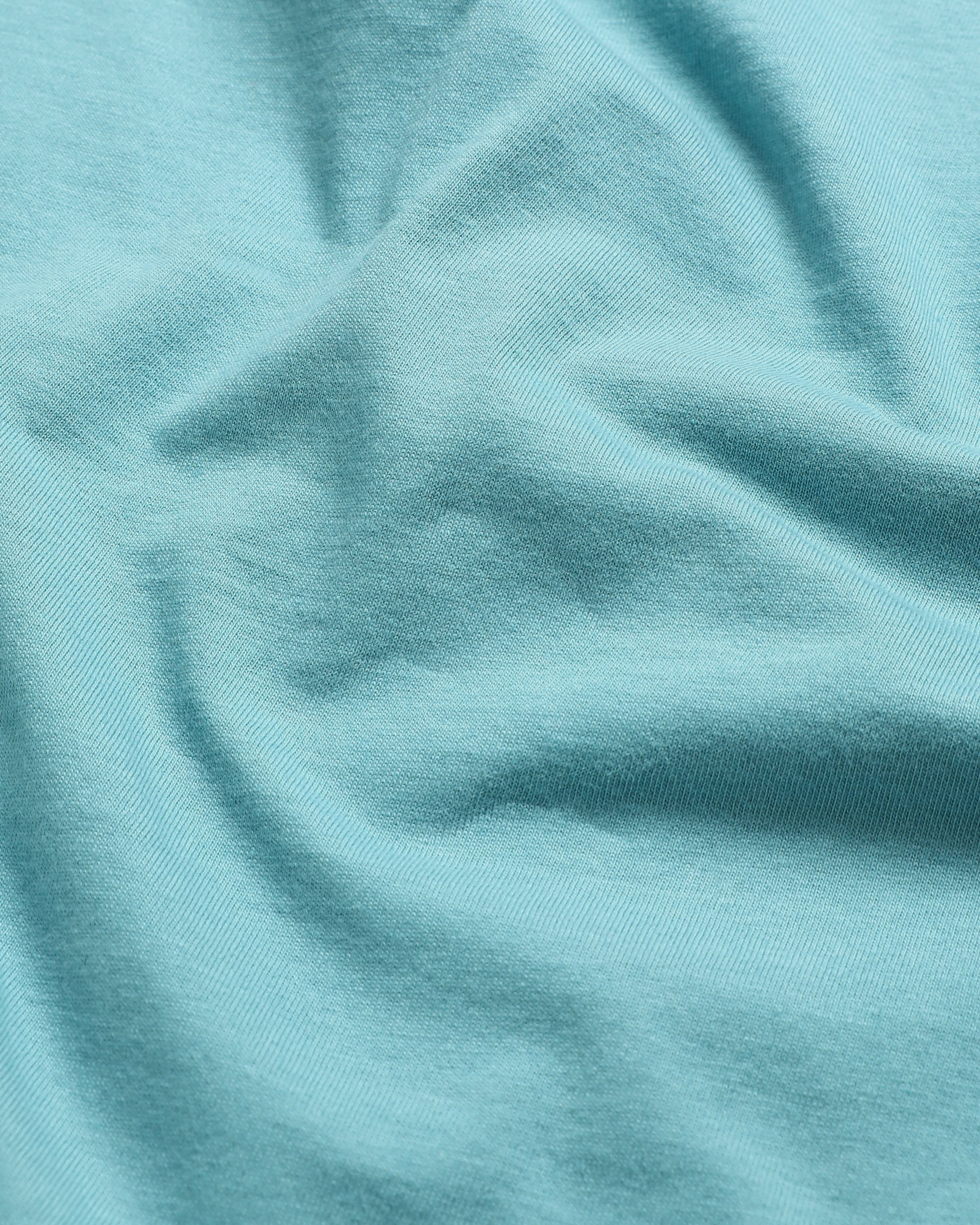 Women's Teal Pause and Align Printed T-shirt - Image 9