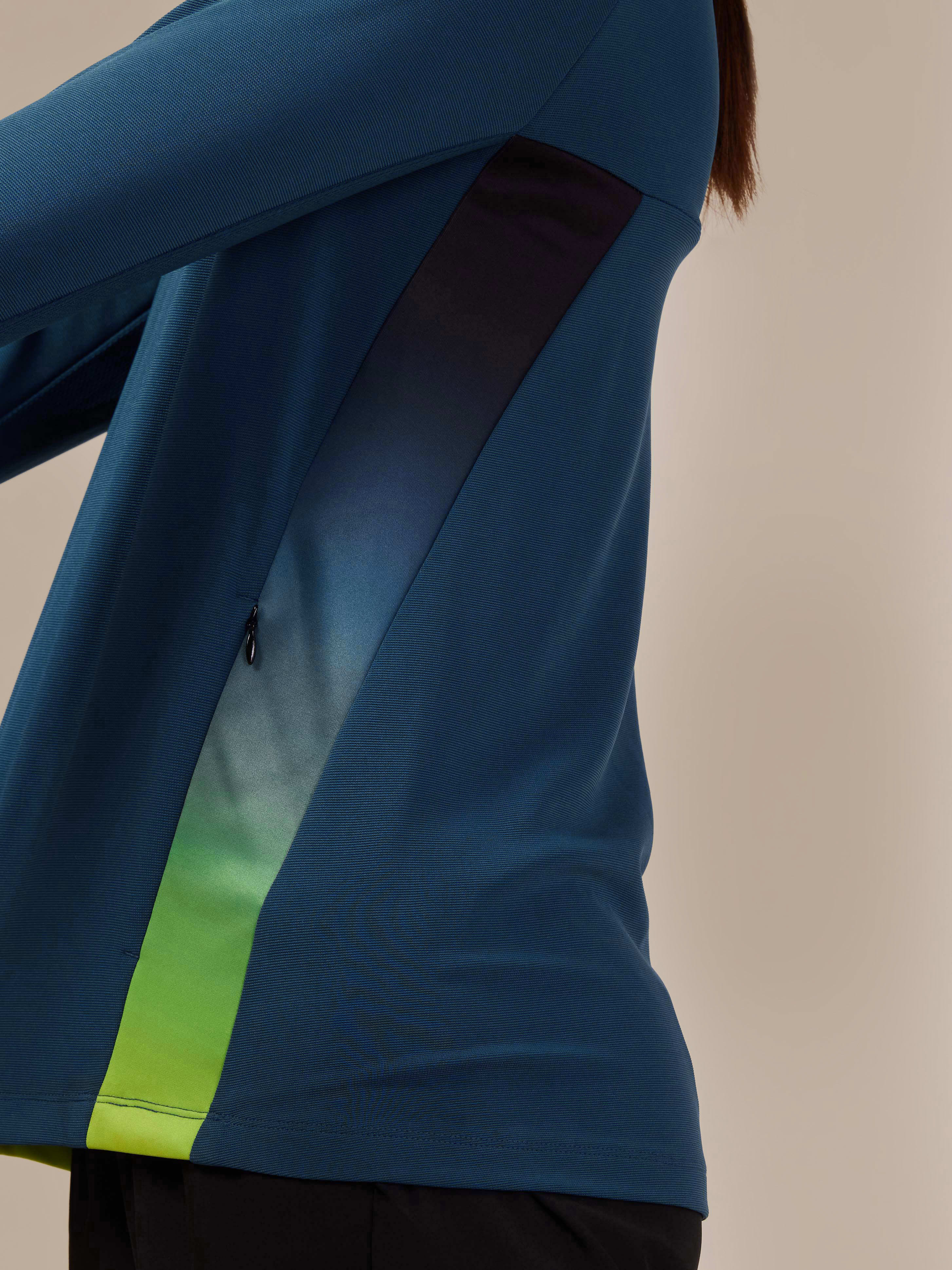 Women's Teal Train Like A Pro Jacket - Image 4