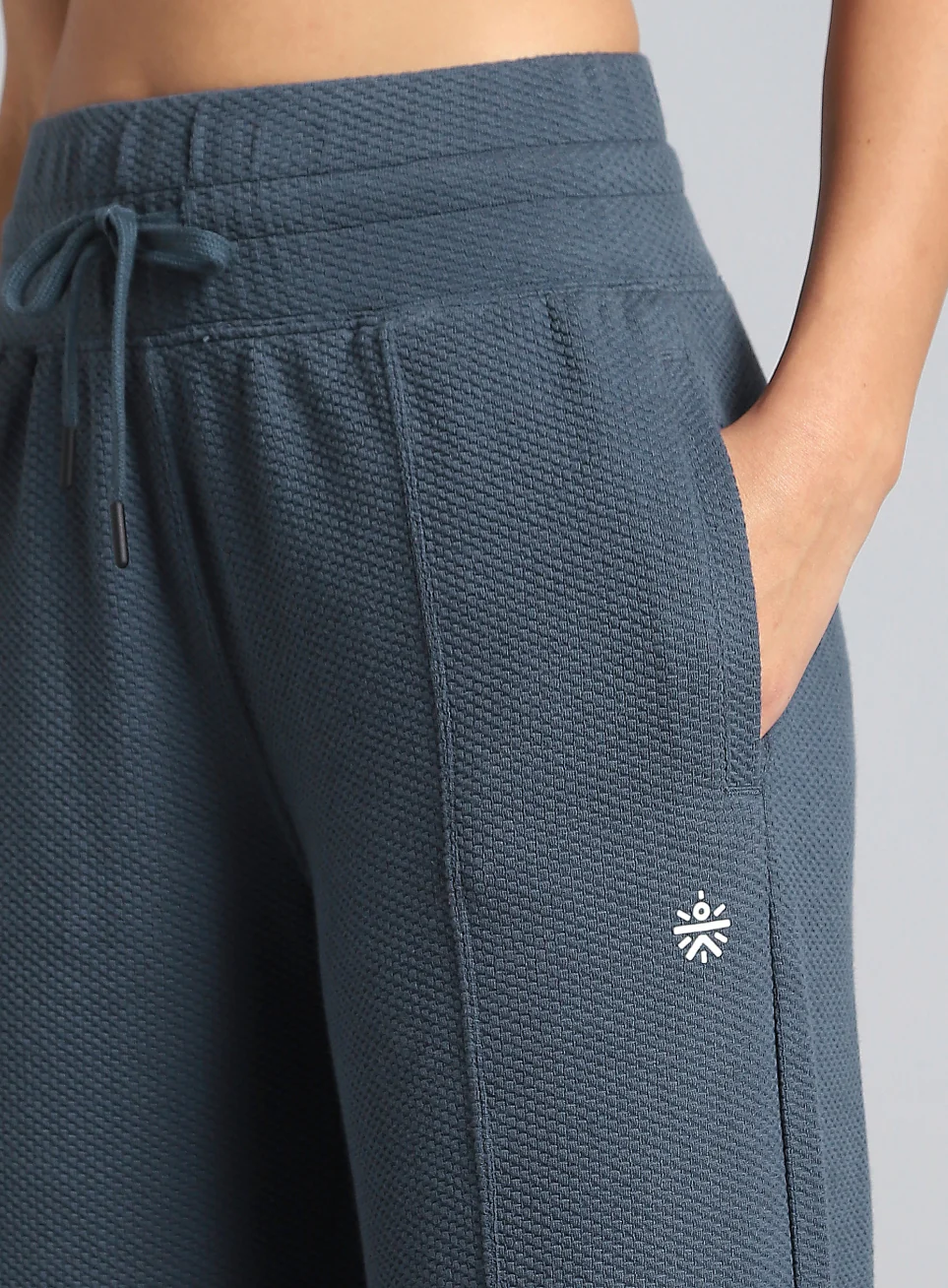 Women's Teal Yoga Flow Wide Leg Pants - Image 7