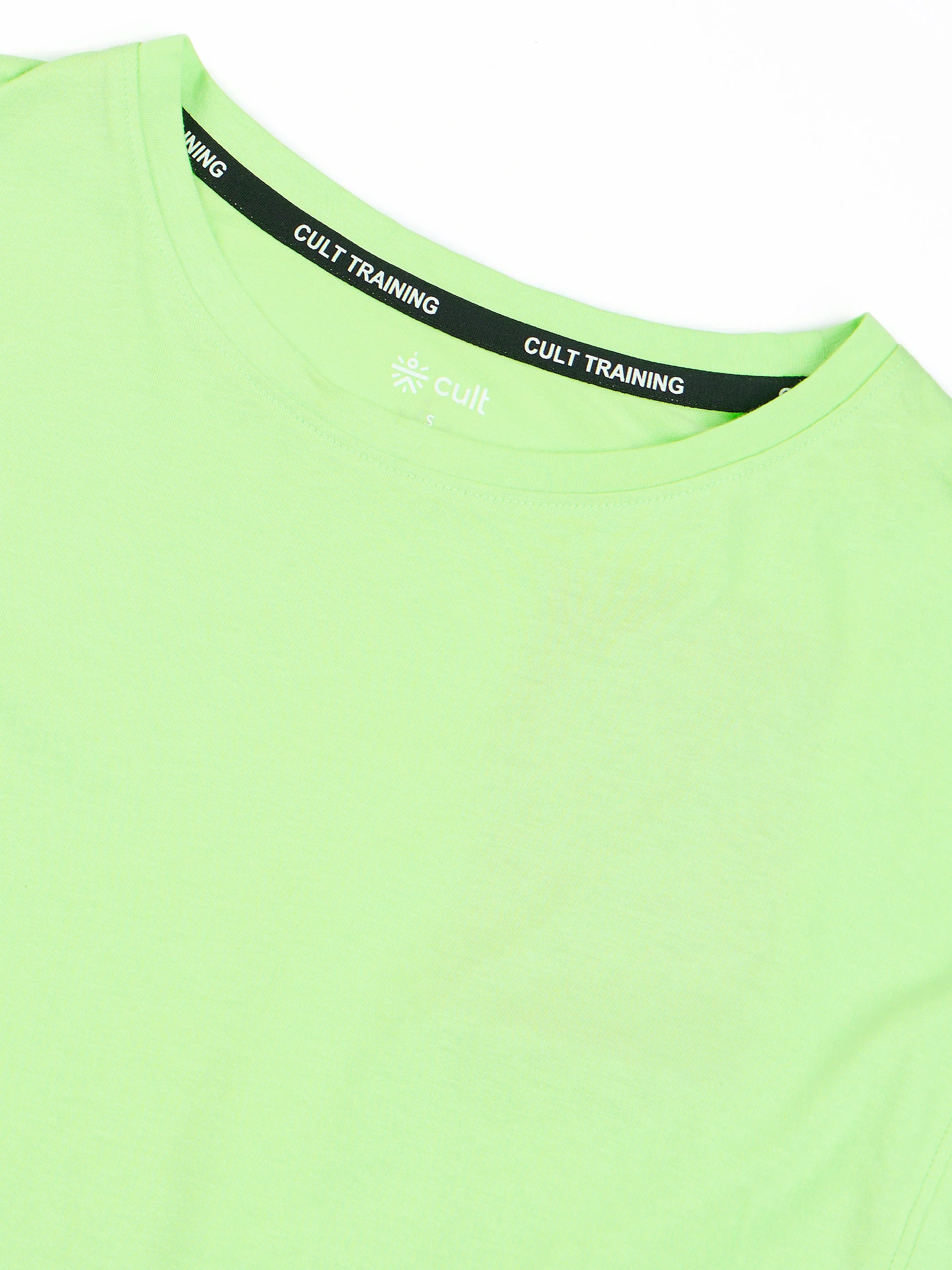 Women's Training Cotton Green Muscle Top - Image 10