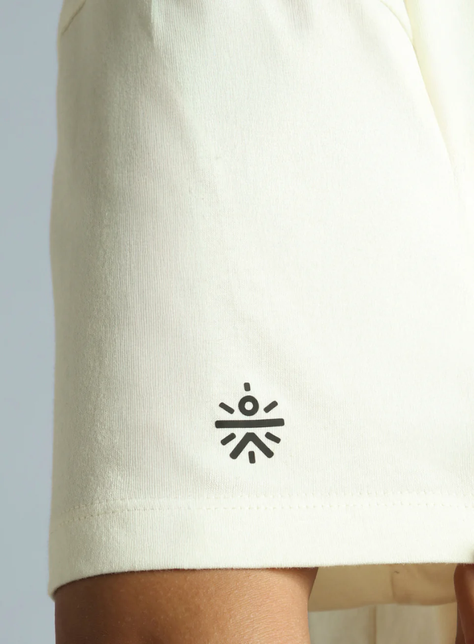 Women's White Branding Cropped T-shirt - Image 8