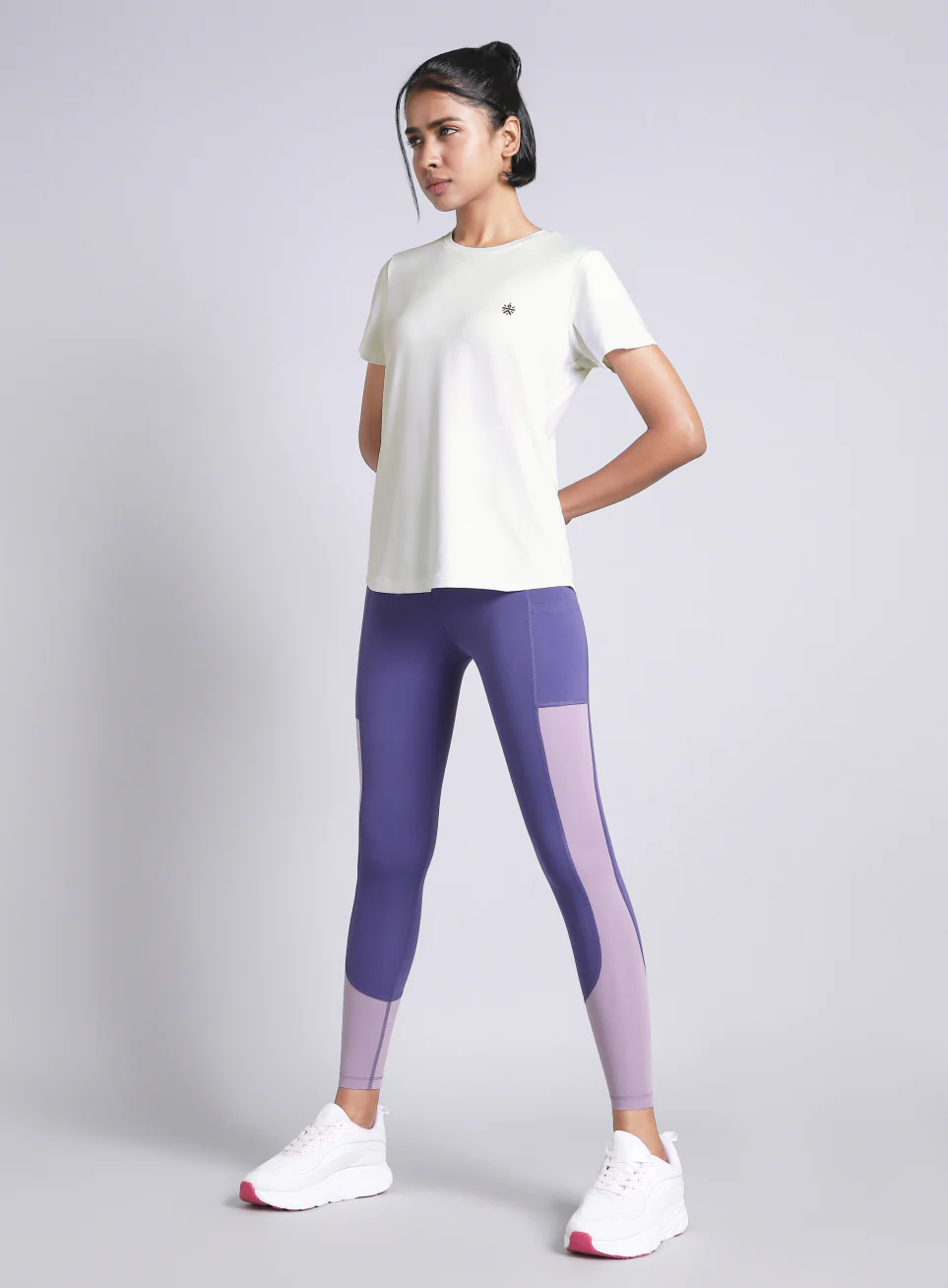 Women's White Must Have Workout T-shirt - Image 3