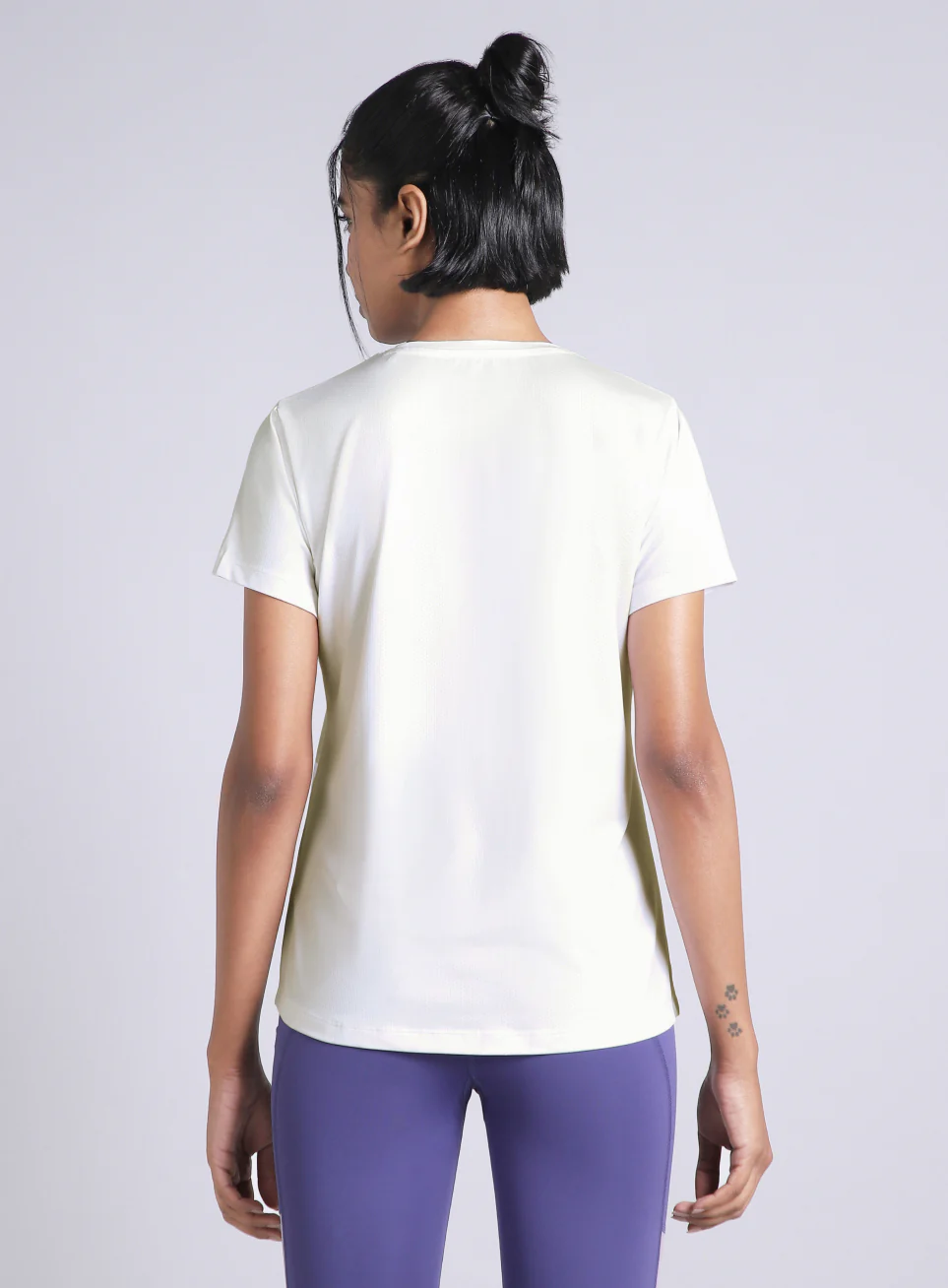 Women's White Must Have Workout T-shirt - Image 6
