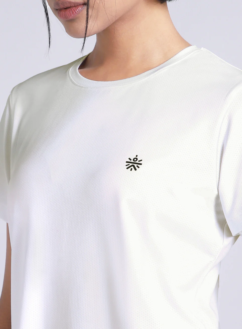 Women's White Must Have Workout T-shirt - Image 7