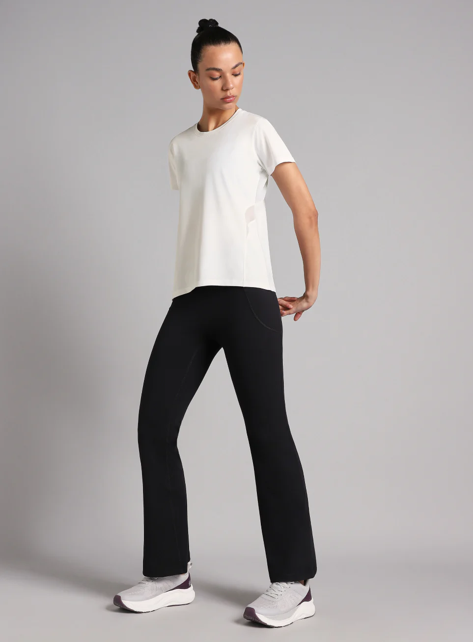 Women's White Performance Pro Training T-shirt - Image 3