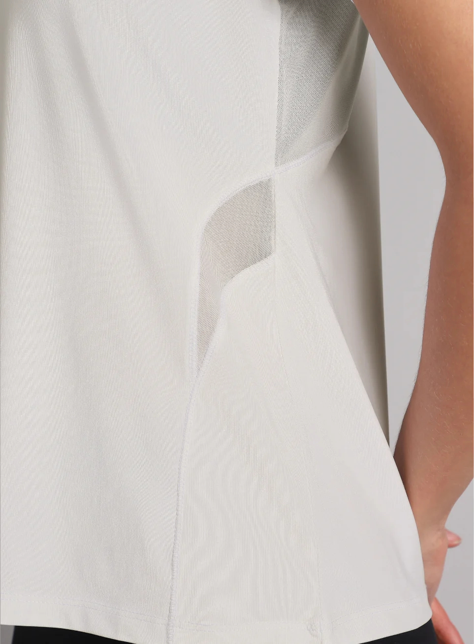 Women's White Performance Pro Training T-shirt - Image 9