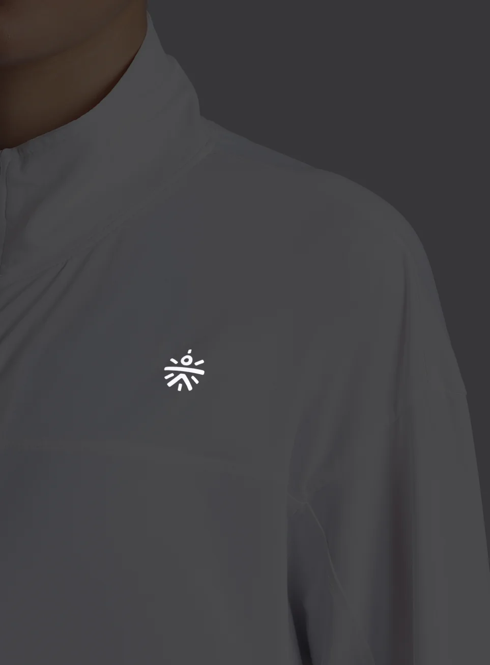 Women's White Supreme Soft Ultra Light Running Jacket - Image 10