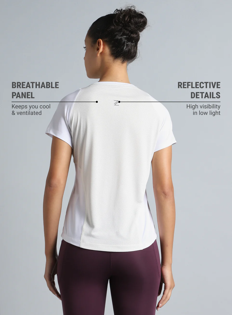 Women's White The Racer Pacer Top - Image 6