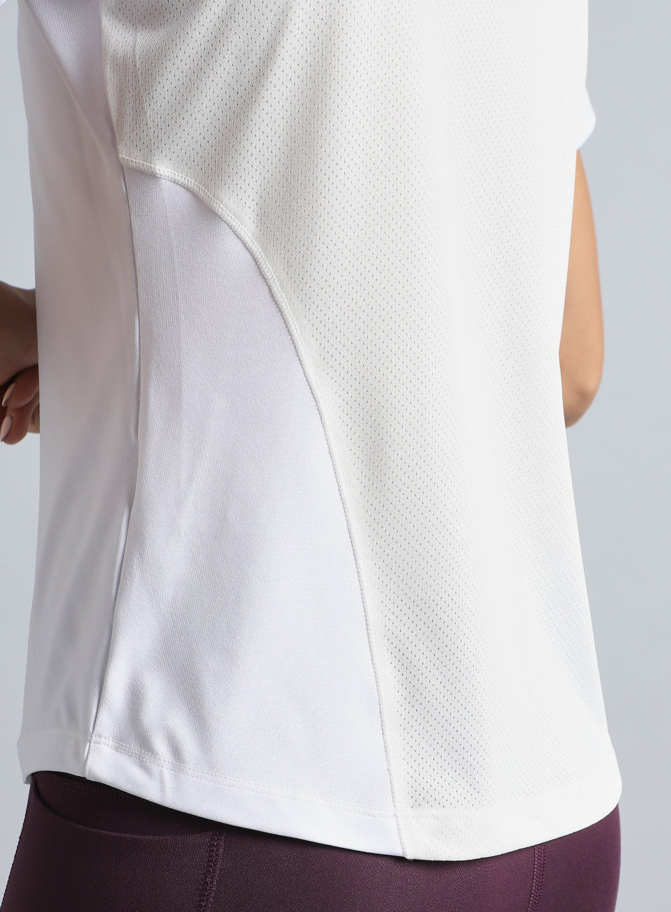 Women's White The Racer Pacer Top - Image 8