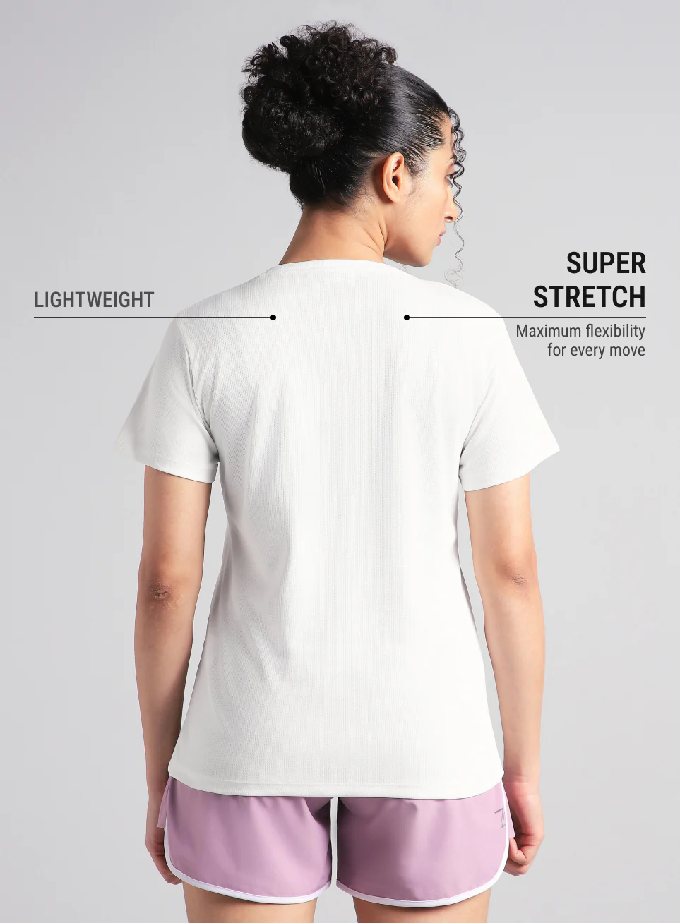 Women's White Ultimate Training T-shirt - Image 6