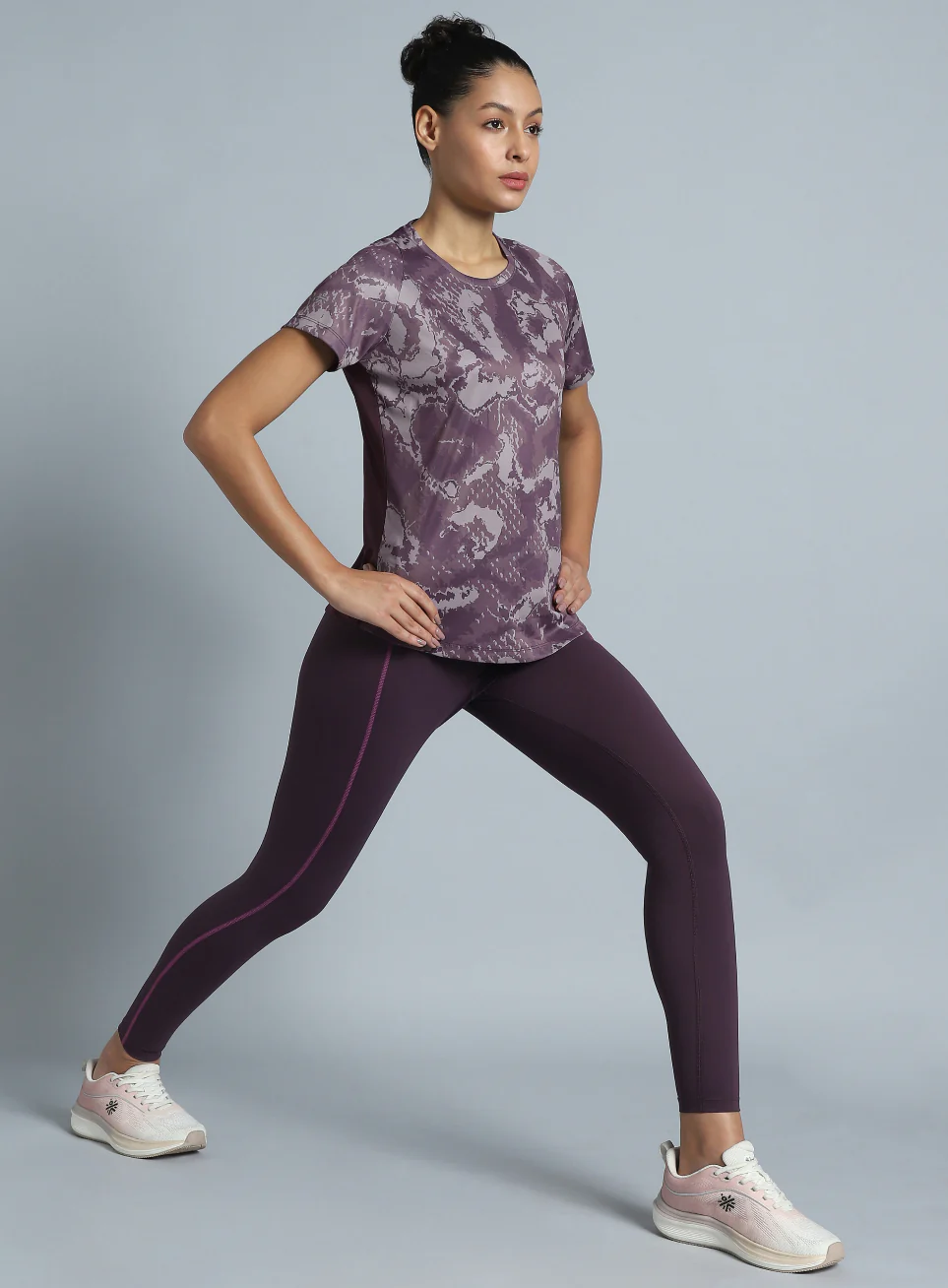 Women's Wine Pacer AOP Top - Image 3