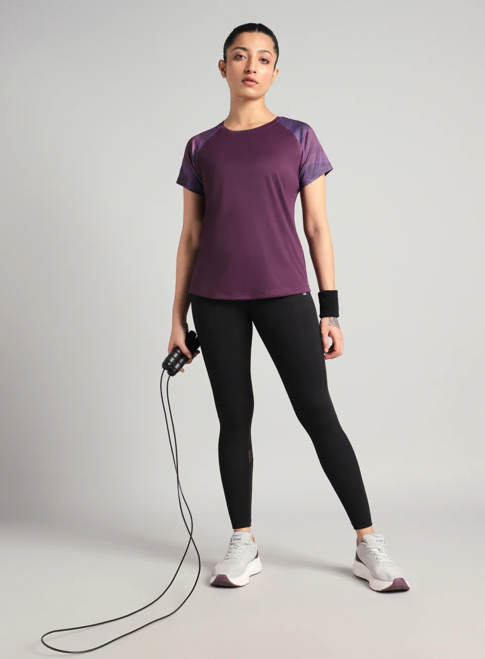 Women's Wine Printed Ultimate Training T-shirt - Image 2