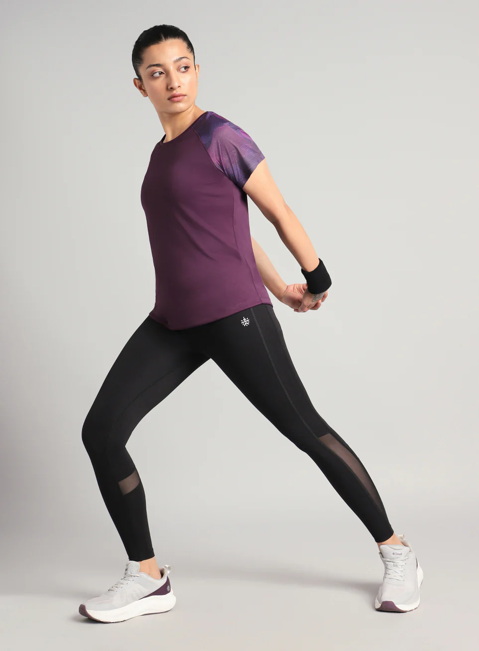 Women's Wine Printed Ultimate Training T-shirt - Image 3