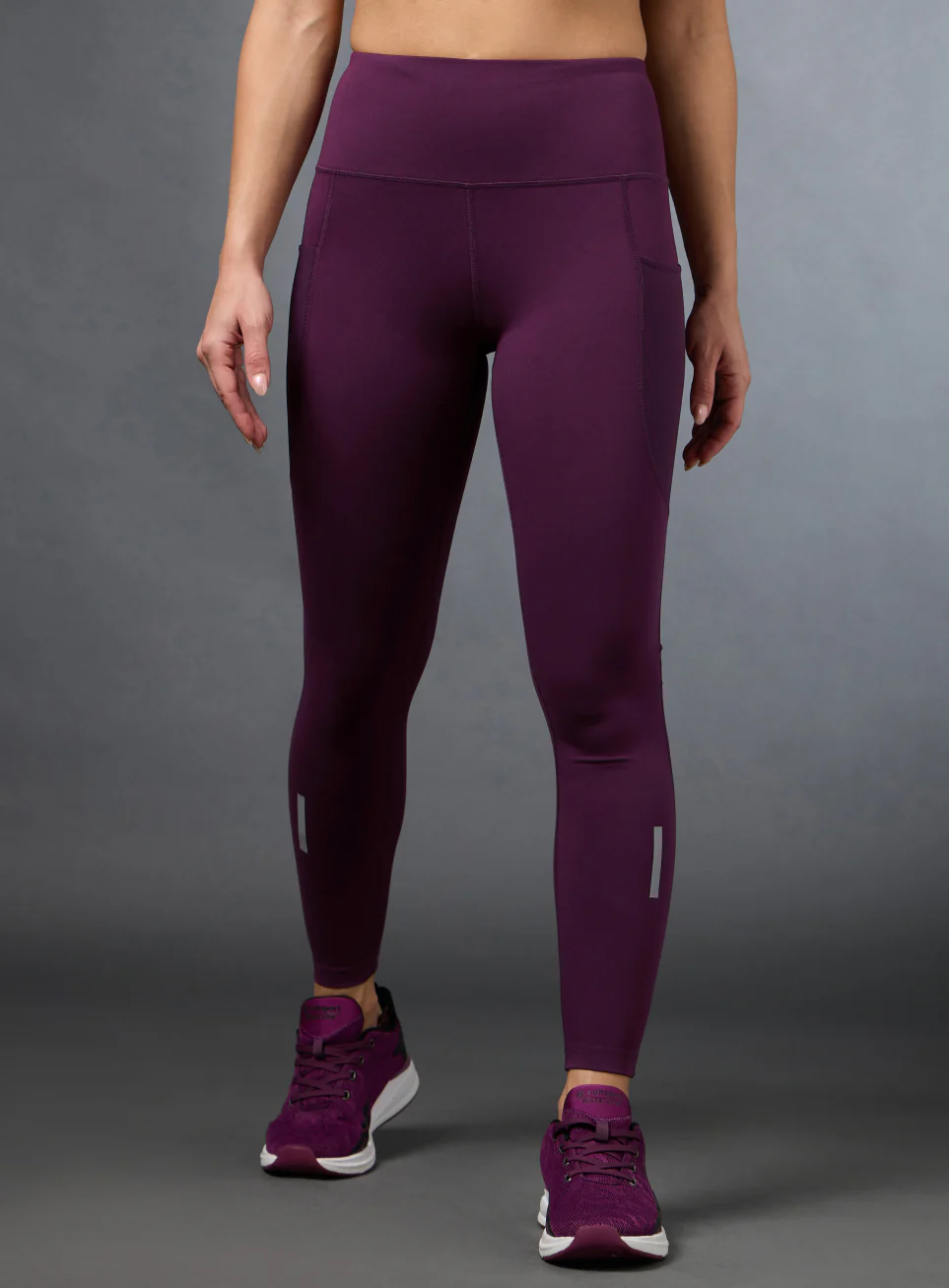 Women's Wine Run Elevate COMFLex Tights - Image 11