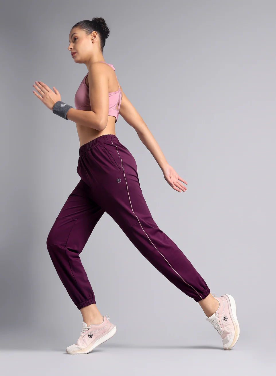 Women's Wine Run Forward Joggers - Image 3