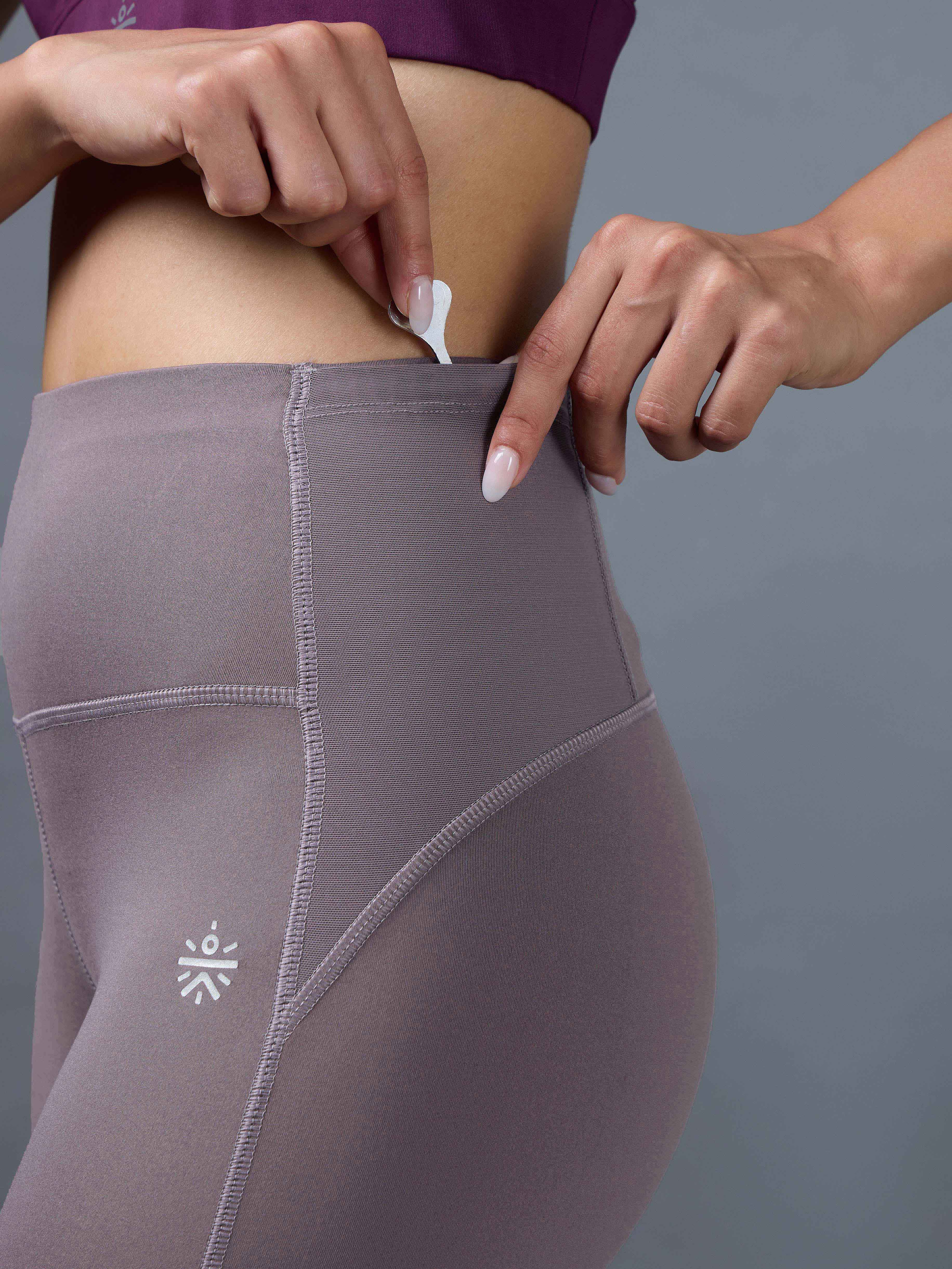 Women's Wine Run Forward Tights - Image 7