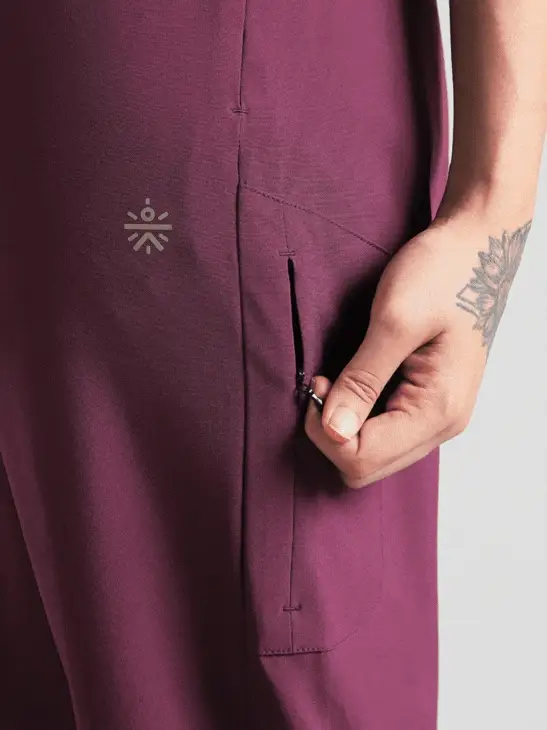 Women's Wine Speed Flex Trackpants - Image 9