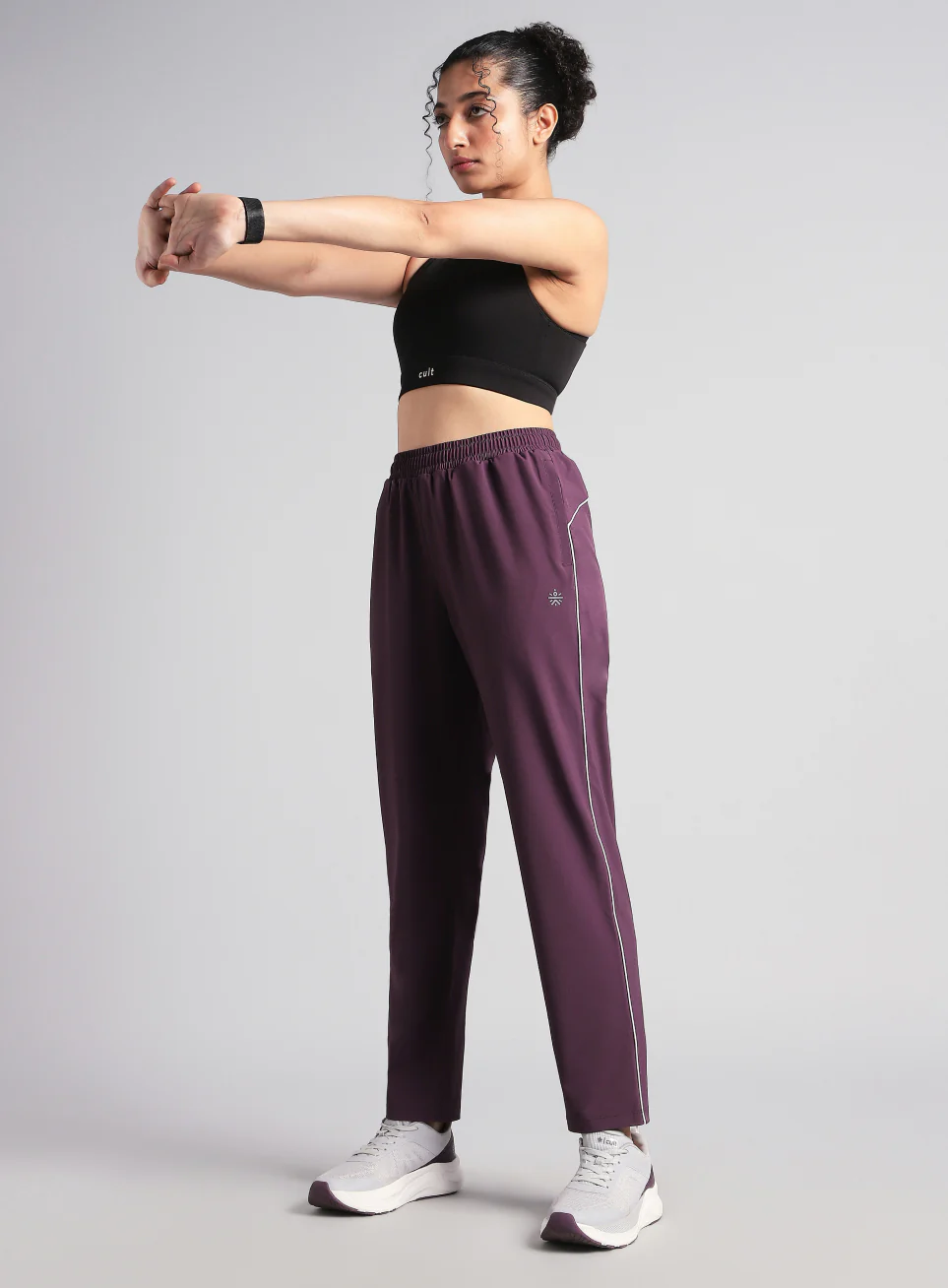 Women's Wine Sprint Trackpants - Image 2