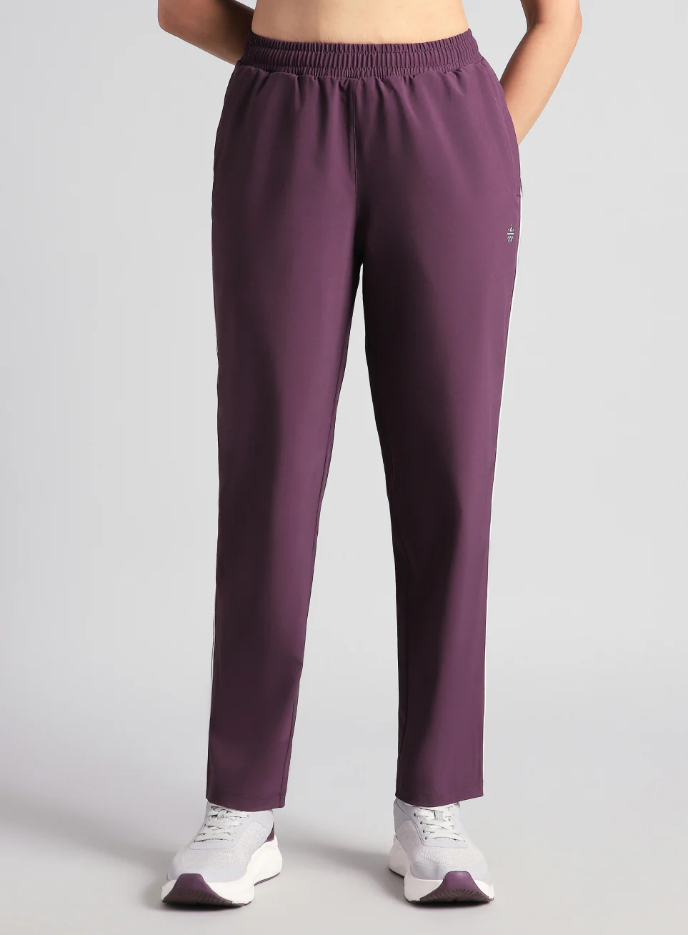 Women's Wine Sprint Trackpants - Image 4