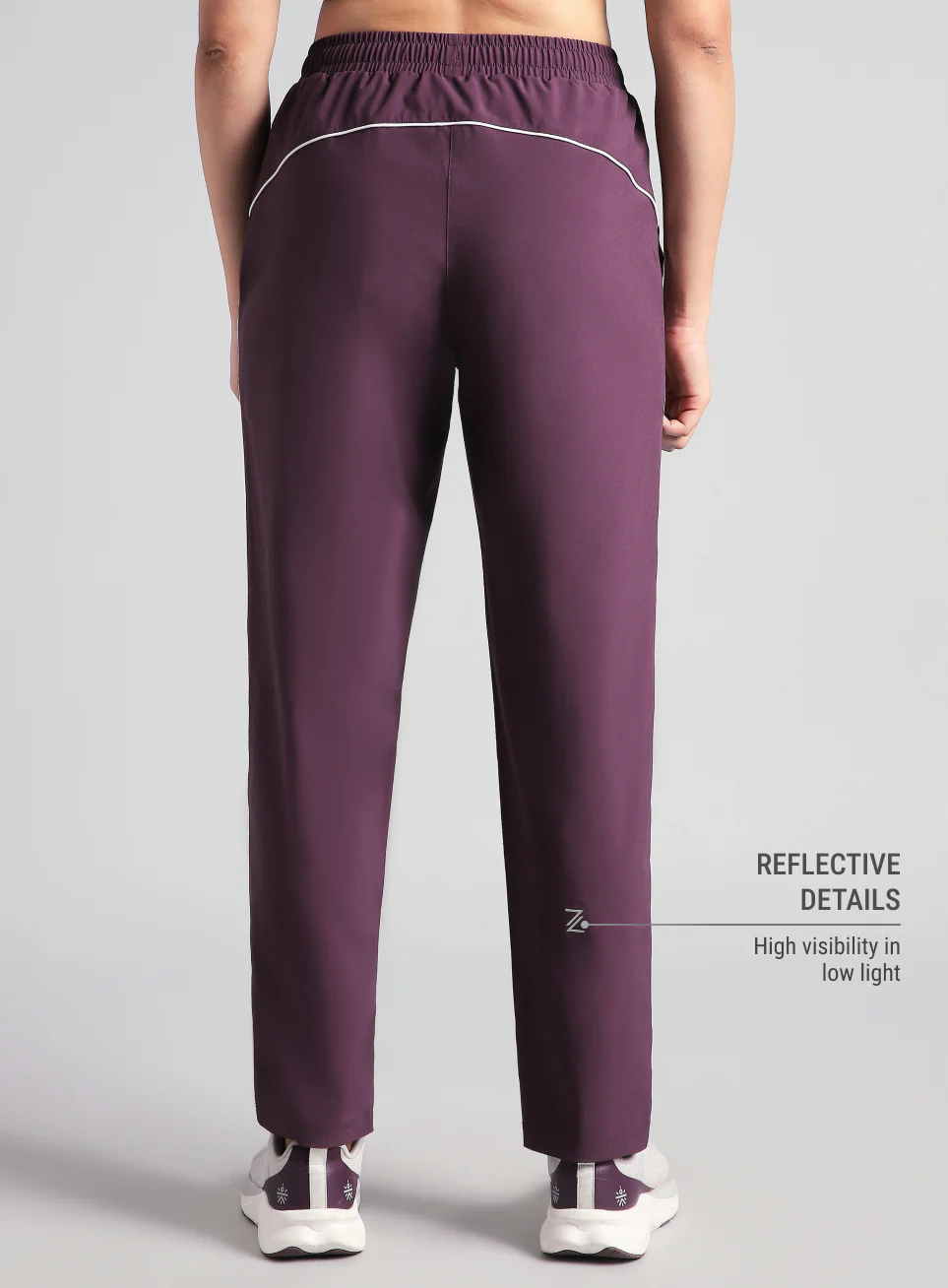 Women's Wine Sprint Trackpants - Image 6