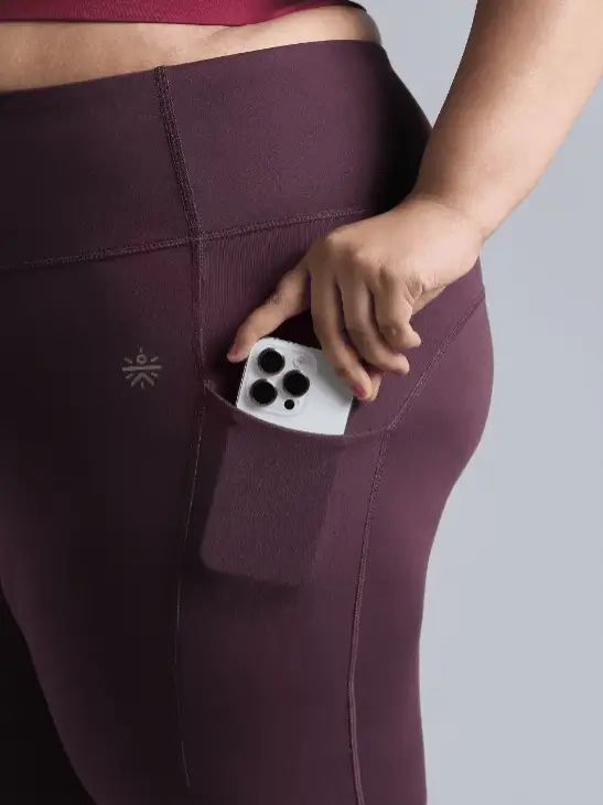 Women's Wine the Run Project Comflex Plus Size Tights - Image 7