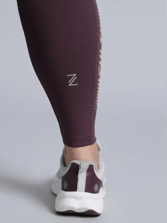 Women's Wine the Run Project Comflex Plus Size Tights - Image 8