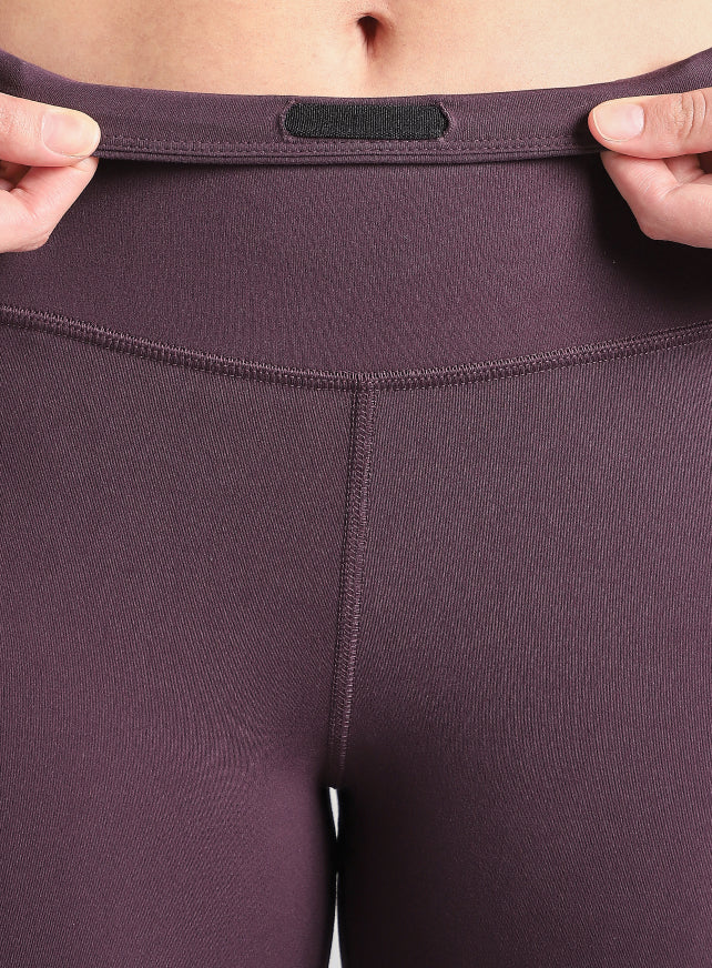 Women's Wine The Run Project COMFlex Tights - Image 11
